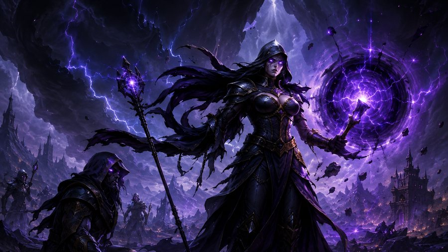 Spellcasting character render